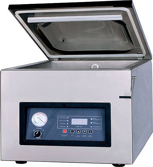 Вакуумный упаковщик Hualian DZQ-500T SS (нерж., газ)