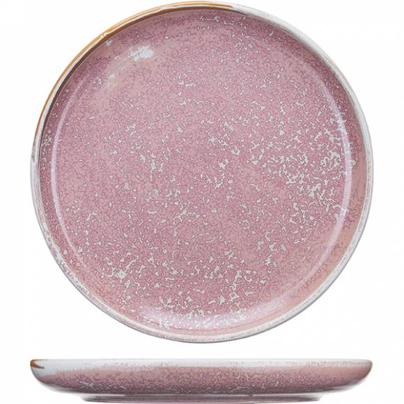 Тарелка с бортом «Пион» D=260, H=30мм фарфор розов. 03013389 ZA0028-10.25-p /1/12/ Тарелка с бортом «Пион» D=260, H=30мм фарфор розов. 03013389 ZA0028-10.25-p /1/12/