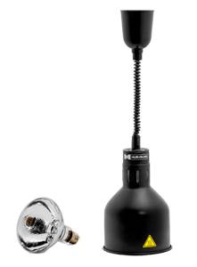 Лампа инфракрасная 190мм Hurakan HKN-DL775 черный цвет 148277