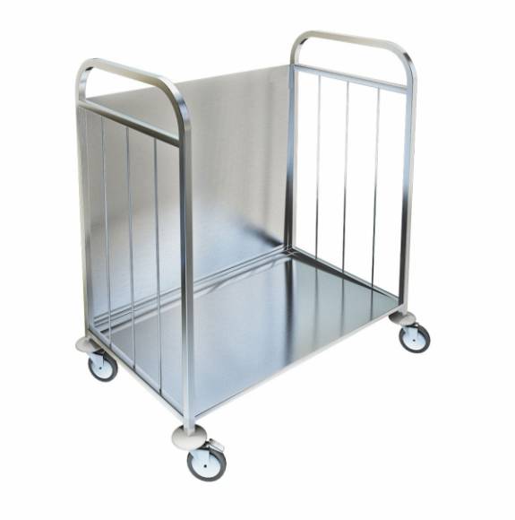 Тележка для перевозки подносов ОЛДАК нерж. 500х800х850 ТО 31 Тележка для перевозки подносов ОЛДАК нерж. 500х800х850 ТО 31