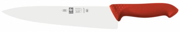 Нож поварской 250/390 мм. Шеф красный, узкое лезвие HoReCa Icel 28400.HR27000.250