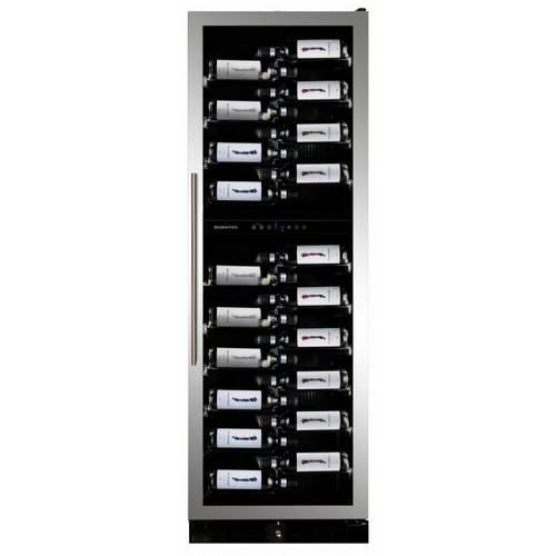 Винный шкаф компрессорный Dunavox DX-119.386DSS 2 температурные зоны