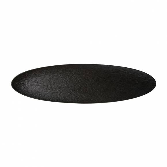 Блюдо овальное 430х115мм черное Corone Grafica [XSY3685] фк6915