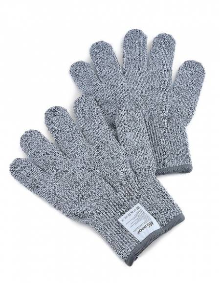 Рукавица (перчатка) от порезов 22*13 см. синтет.волокно с хлопком (1 пара) MGprof 72611