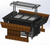 Комплект фасадов лицевой Refettorio (шведский стол 2 вставки) 800-S/S2 каменная столешница Комплект фасадов лицевой Refettorio (шведский стол 2 вставки) 800-S/S2 каменная столешница