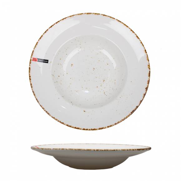 Тарелка круглая для пасты 400мл 275мм фарфор Organica Elegance P.L.-Proff Cuisine TX21255-280-H4 /6/