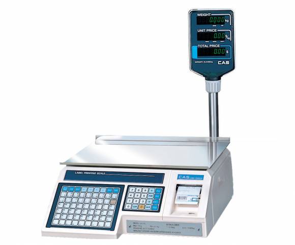 Весы торговые электронные с термопечатью CAS LP-15R (V 1.6) TCP-IP