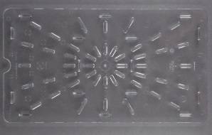 Вставка сливная для GN 1/1 (дренаж) п/к прозрачная Cambro 10CWD 135  /6/