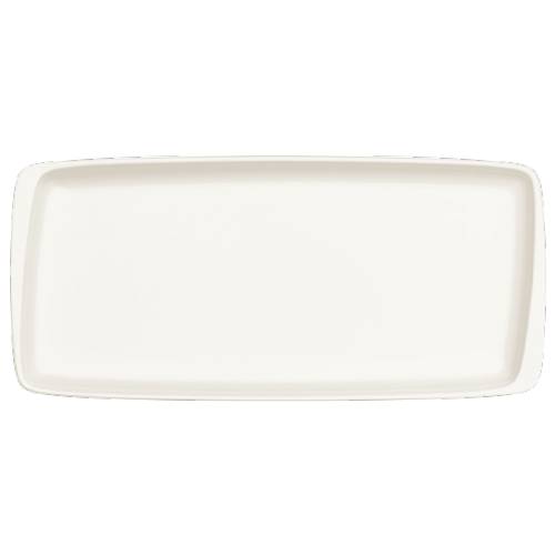 Тарелка прямоугольная 34х16см фарфор Moove White Bonna MOV35DT  b