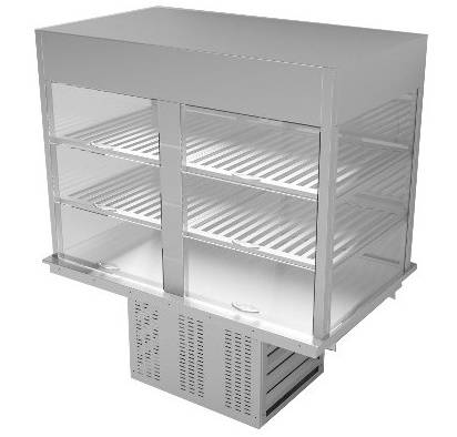 Витрина охлаждаемая встраиваемая для cамообслуживания Gastrolux ВCВ-157/S Витрина охлаждаемая встраиваемая для cамообслуживания Gastrolux ВCВ-157/S