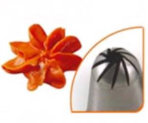 Насадка кондитерская "Роза" S Martellato BR 330.