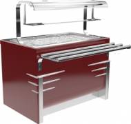 Прилавок холодильный RC12A Refettorio Case ЧТТ гл. 20мм