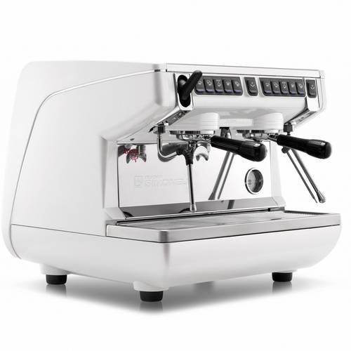 Кофемашина-полуавтомат Nuova Simonelli Appia Life Compact 2Gr S 220V white+economizer+high groups
