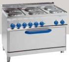 Плита 6 конф. с духовым шкафом TECNOINOX PFS105V7 616077