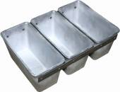 Форма для хлеба Спика 3 Л 10 скрепленная 3 секции Форма для хлеба Спика 3 Л 10 скрепленная 3 секции