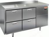 Стол морозильный Hicold GN22/BT 4 ящика