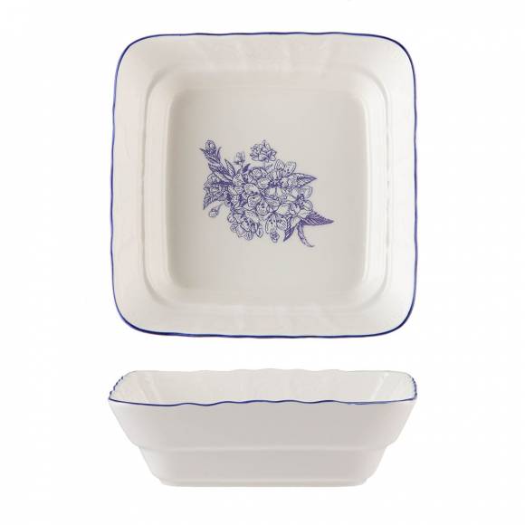 Салатник квадратный 25 см Sea Flower P.L. Proff Cuisine NY-XJB4767B-25CMX3