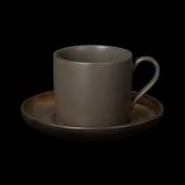 Чайная пара 230мл Corone Luminare медный/серый фк1919 Чайная пара 230мл Corone Luminare медный/серый фк1919