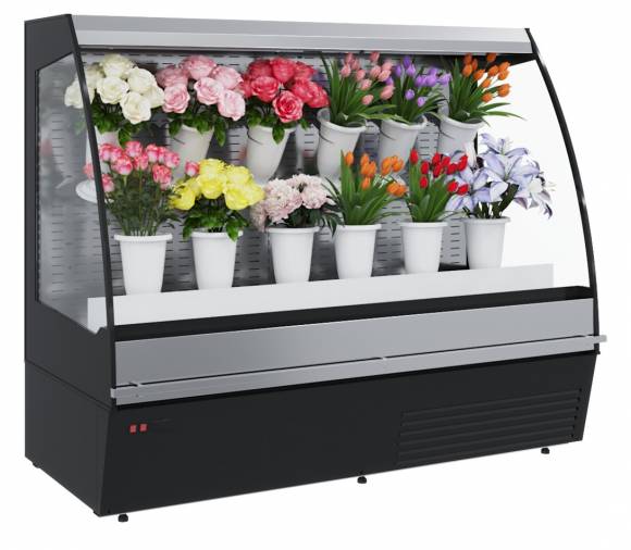 Витрина холодильная F16-08 VM 1,0-2 0020 FLORA (9005 )