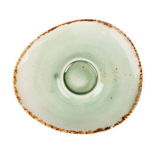 Блюдце к кофейной чашке 90мл фарфор Organica Green P.L. 71002407 /6/
