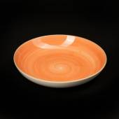 Тарелка глубокая без борта 700мл 255мм Corone Nature коралловая /24/ Тарелка глубокая без борта 700мл 255мм Corone Nature коралловая /24/