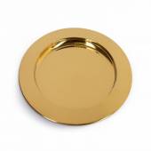 Блюдо круглое 12'' 300мм, нерж/золото[RGS-PJ102-D] кт2881
