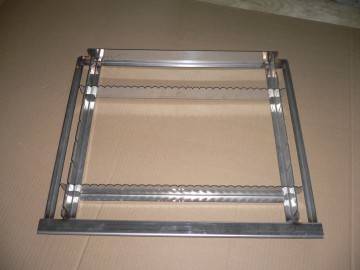 Решетка для жарки шашлыков на шампурах в печи-мангале VESTA