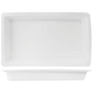 Гастроемкость GN1/1-65 фарфор Kunstwerk белая A3894 8,5л Гастроемкость GN1/1-65 фарфор Kunstwerk белая A3894 8,5л