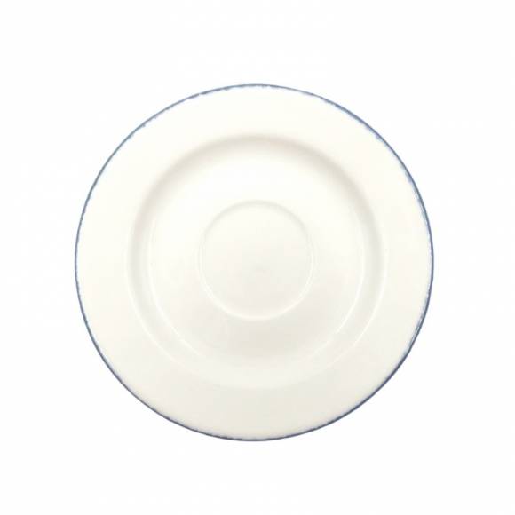 Блюдце 160 мм фарфор Banquet Retro Bonna E101BNC01CT синий край
