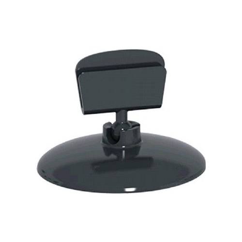 Держатель для ценников и табличек d=4,9 см. h=3,5 см. черный пласт на подставке