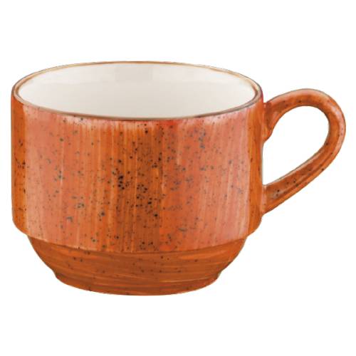 Чашка чайная 210мл фарфор Banquet Aura Terracota Bonna /6/ ATC BNC 01 CF