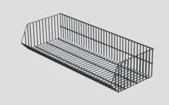 Корзина 400х1000мм с кронштейнами МХМ Купец