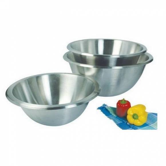 Миска нержавеющая сталь 250мм полусферическая Maco BW25 4л Миска нержавеющая сталь 250мм полусферическая Maco BW25 4л