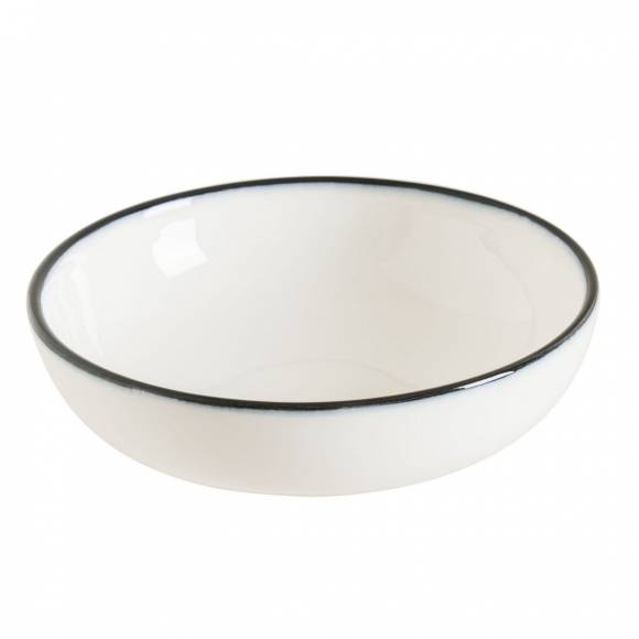 Соусник 150 мл 100 мм h=33 мм Линеа Черный, форма Хюгге штабелир. Bonna LNEBLHYG10CK b