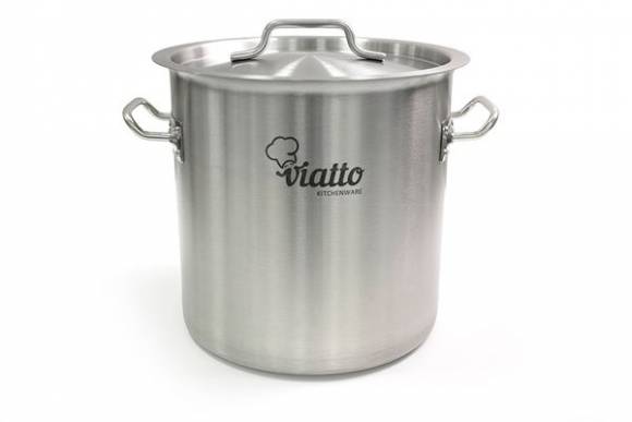 Кастрюля нерж. 9л Viatto 101619 260х170мм с тройным дном