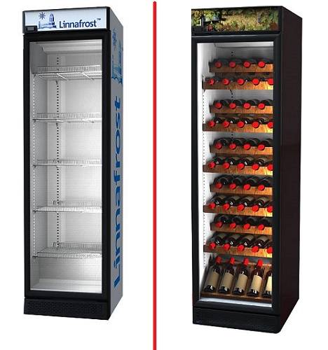 Ручка для холодильных шкафов Linnafrost R5, R7, R7W