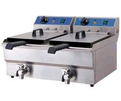 Фритюрница 8л+8л с кранами LILOMA FLT 8+8 Фритюрница 8л+8л с кранами LILOMA FLT 8+8