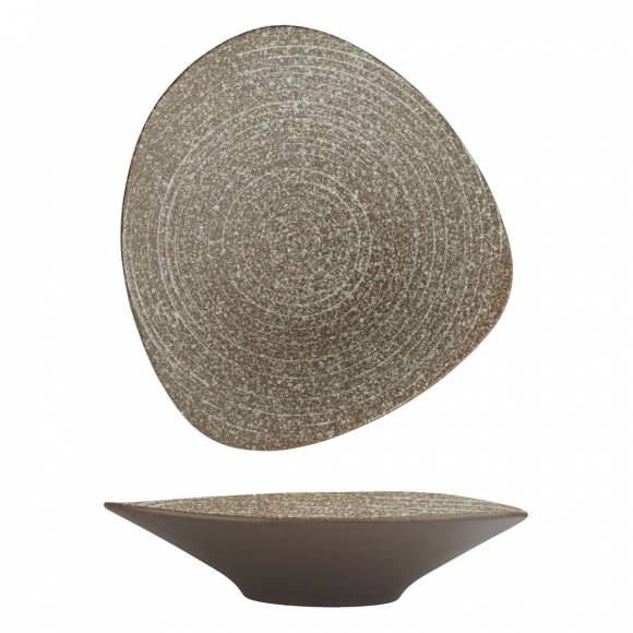 Салатник 26*24*5 см, Brown Taiga Untouched, P.L. Proff Cuisine 17-258 BROWN /4/ Салатник 26*24*5 см, Brown Taiga Untouched, P.L. Proff Cuisine 17-258 BROWN /4/