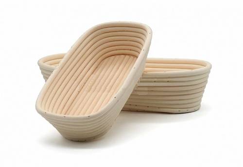 Форма прямоугольная из лозы (ротанга) для расстойки 240*130*80 SANNENG 240130