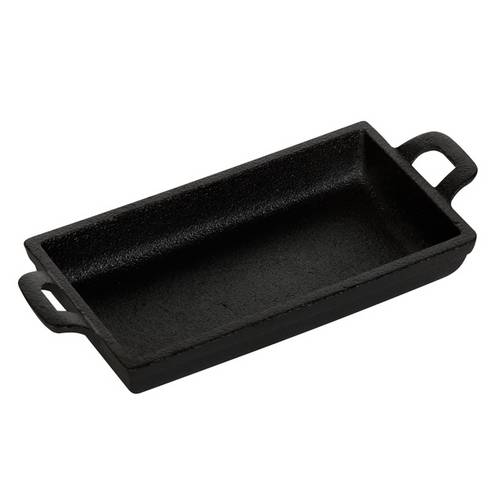 Сковорода 180х96x30мм чугун Luxstahl с двумя ручками порционная HE1895 Сковорода 180х96x30мм чугун Luxstahl с двумя ручками порционная HE1895