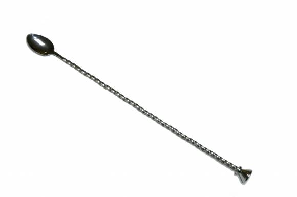 Ложка барная с кнопкой 33 см MGSteel 55941 Ложка барная с кнопкой 33 см MGSteel 55941