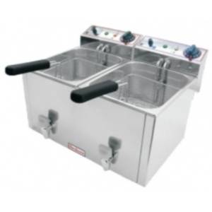 Фритюрница 8л+8л BECKERS FR 8+8 LT