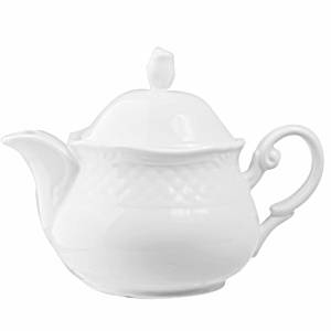 Чайник 1400мл Афродита Lubiana фарфор D=26.5, H=19см 2626-white 03150424