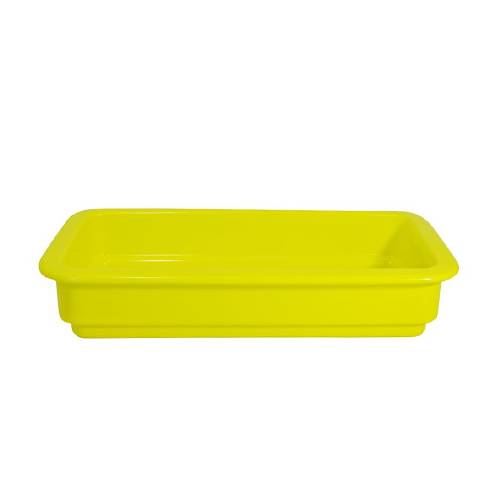 Гастроемкость GN1/2-65 фарфор Pillivuyt желтая 220132YL 3,8л