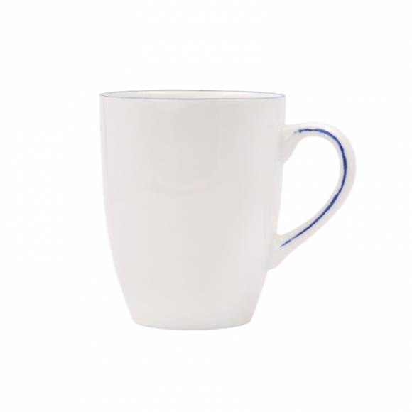 Кружка 330мл фарфор Retro Bonna E101MUG03KKN синий край