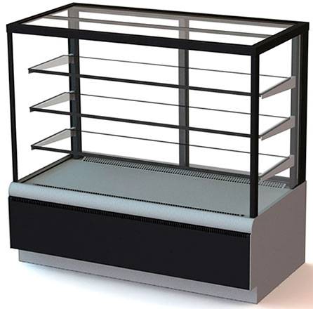 Витрина холодильная KC70 VM 0,9-1 LIGHT 0102-0109 (ВХСв-0,9д Carboma Cube)