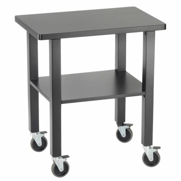 Тележка сервировочная 2 уровня, МДФ цвета венге, сталь Pintinox 97150736