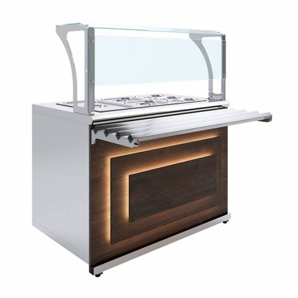 Мармит вторых блюд паровой Pafos Luxstahl МВП (С)-1200 Premium