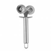 Нож для теста 175 мм. d=38 мм. нерж. двойной, ручка нерж. Abert Нож для теста 175 мм. d=38 мм. нерж. двойной, ручка нерж. Abert