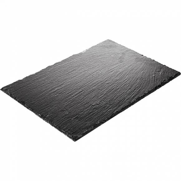 Блюдо для подачи прямоуг. H=5 L=300 B=200мм сланец натур. MSL2 Sunnex 4шт.